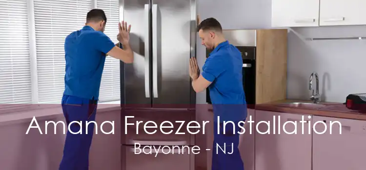 Amana Freezer Installation Bayonne - NJ