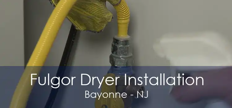 Fulgor Dryer Installation Bayonne - NJ