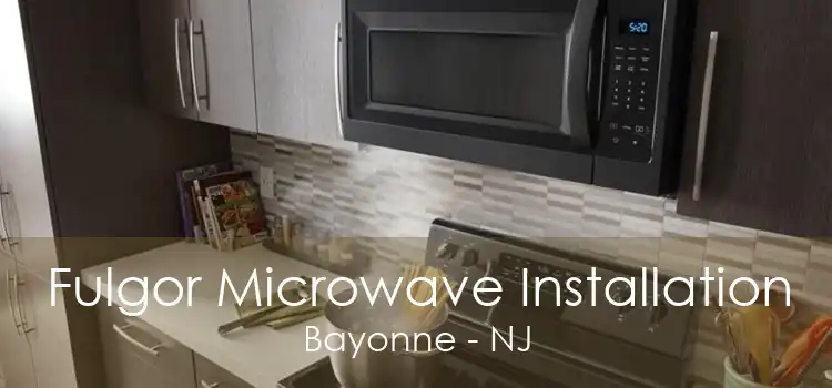 Fulgor Microwave Installation Bayonne - NJ