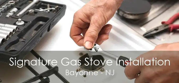 Signature Gas Stove Installation Bayonne - NJ