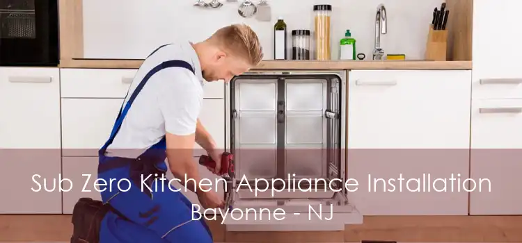 Sub Zero Kitchen Appliance Installation Bayonne - NJ