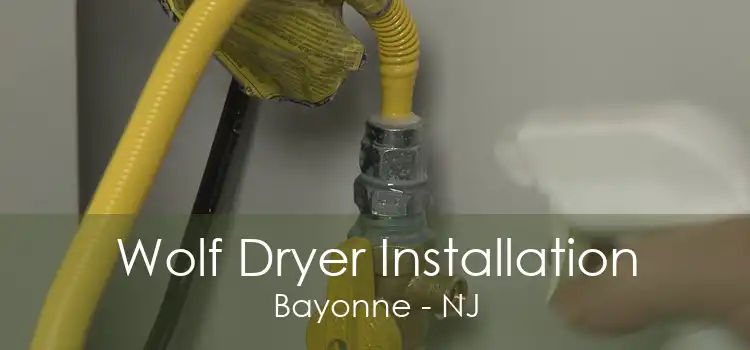 Wolf Dryer Installation Bayonne - NJ